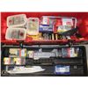 Image 1 : #16-CRAFTSMAN TOOL BOX W/ MANY PACKAGES OF ASSTD