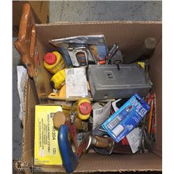 #58-ASSORTED CARPENTRY TOOLS AND MISC