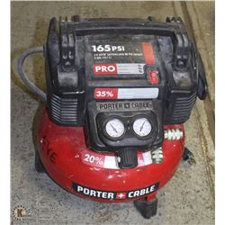 4GAL PORTER CABLE AIR COMPRESSOR 165PSI