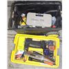 Image 1 : STANLEY TOTE FILLED W/ ASST CARPENTERS TOOLS