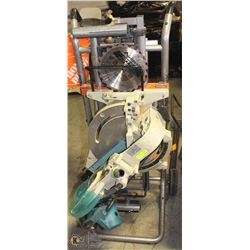 MAKITA SLIDING MITRE SAW ON PORTABLE MITRE SAW