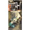 Image 1 : MAKITA SLIDING MITRE SAW ON PORTABLE MITRE SAW