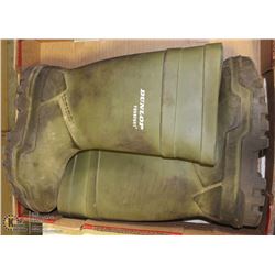 DUNLOP PUREFORT THERMO STEEL TOE RUBBER BOOTS