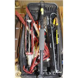 KUNYS TOOL CARRIER FULL OF ASST COMMERCIAL TOOLS