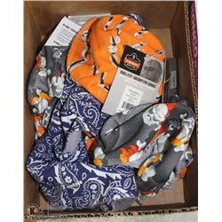 LOT OF 10 ERGODYNE CHILL-ITS ABSORBATIVE SKULL CAP