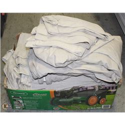 BOX W/ CANVAS AND MOISTURE RESISTANT DROP CLOTHS