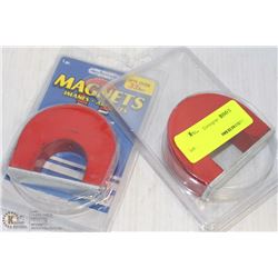 PAIR OF ALNICO HORSE SHOE MAGNET