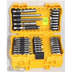 2 DEWALT DRILL BIT SETS