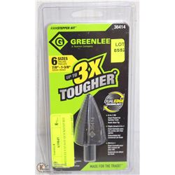 GREENLEE 6 STAGE QUICKSTEP BIT