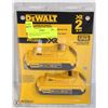 Image 1 : DEWALT 20V LITHION ION2 BATTERY PACK