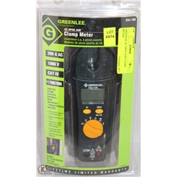 GREENLEE AC OPEN JAW CLAMP METER