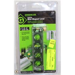 GREENLEE MINI EARTH MAGNET LEVEL