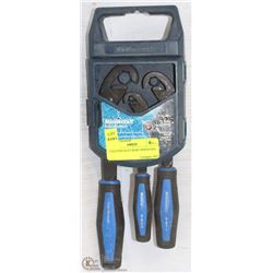 3 MASTERCRAFT ROBO WRENCHES