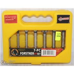 CAN-WOOD 7-PIECE  FORSTNER BIT SET