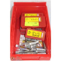 LOT OF ASSORTED TAPS OF VARIOUS SIZES