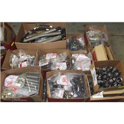PALLET OF HYDRAULIC/PNEUMATIC PARTS + MORE