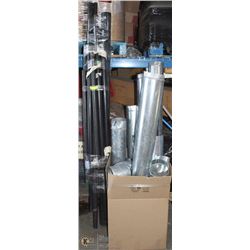PALLET OF ASSORTED PVC & DUCT