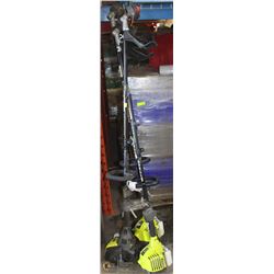 LOT OF 3 RYOBI GAS-POWERED WEED WACKERS