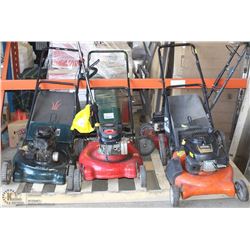LARGE PALLET OF ASSORTED MOWER PARTS **PARTS ONLY*