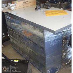 CABINET FULL OF ASST PIPE FITTINGS