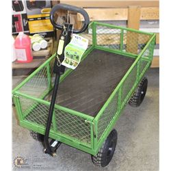 GORILLA CARTS STEEL UTILITY CART
