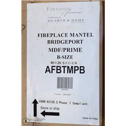 NEW BRIDGEPORT FLUSH  MANTEL