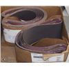 Image 1 : APPROX 50 NORTON 6"X48" GRIT 40 SAND BELTS