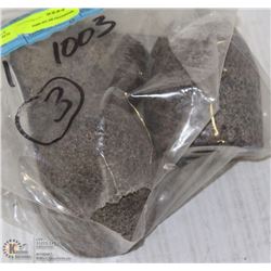 LOT OF 3 WHEEL PLUG ABRASIVE HEADS