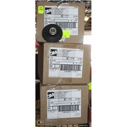 LOT OF 180- 3M 2" ROLLOC UNITIZED WHEELS