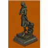 Image 5 : Art Deco Joan of Arch Bronze Sculpture on Marble Base Figurine