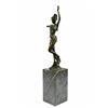 Image 6 : Decorative bronze sculpture on marble base