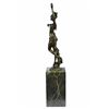 Image 7 : Decorative bronze sculpture on marble base