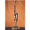 Image 3 : Modern Mid Century Bronze Ballerina Figure