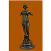 Image 1 : Nymph of The Woods Bronze Figurine on Mrable base