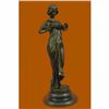 Image 3 : Nymph of The Woods Bronze Figurine on Mrable base