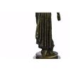 Image 3 : Egyptian Dancer Bronze Statue on marble base Sculpture