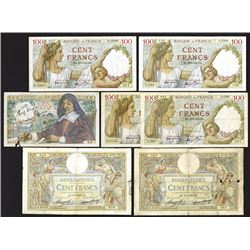 Banque de France. 1935-42 Issues.