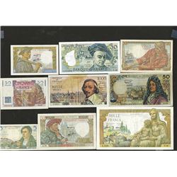 Banque de France. 1941-80 Issues.