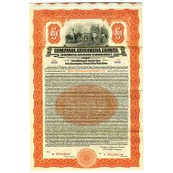 Ermita Sugar Co., 1922 Specimen Bond