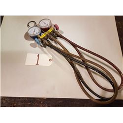Yellow Jacket Test and Charging manifold