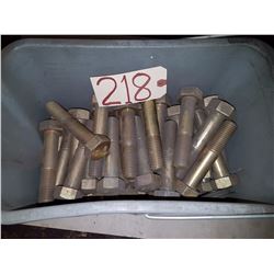 Box of Brass Bolt 1"