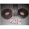 Image 1 : Set of (3) Pulley 5"
