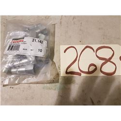 Bag of Plug 3/8'' Industrial 1/4'' NPT