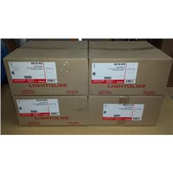 Lot of 4 Brand new Lightolier 6618-ro decorative light