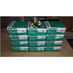 lot of 12 brand new weiser lock Corsair LH