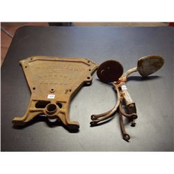 Massey Harris Co. Drill End, Buggy Steps