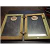 Image 1 : Player's Please Advertising Glass Cabinet Doors (2) (Original)