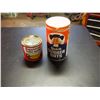Image 1 : Quick Quaker Oats Paper Canister And Squirrel Peanut Butter Tin