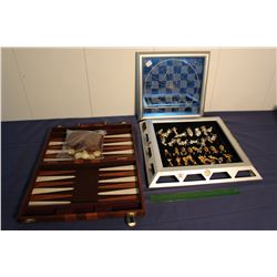 Star Trek Chess Set & Backgammon Board Games