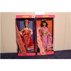 1990s Collector Edition Barbie Dolls NIB (2)(Russian & Japanese)